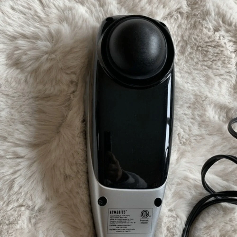 Homedics Heated Adjustable Massager HHP-340H-2 Compact Percussion‎ Handheld